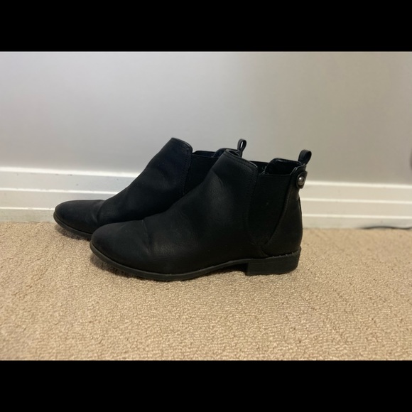 Call it spring black ankle boots - Picture 2 of 9